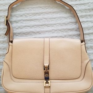 Vintage Authentic Leather Gucci Shoulder Purse